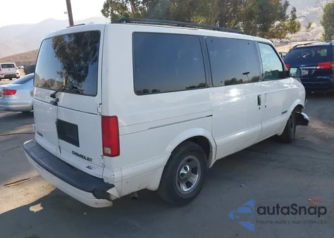 2000 Chevrolet Astro from USA, damaged, VIN 1GNDM19W9YB182758